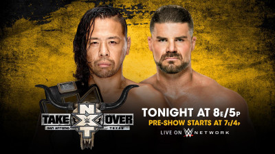 NXT TakeOver:Orlando-Bobby Roode vs Shinsuke Nakamura